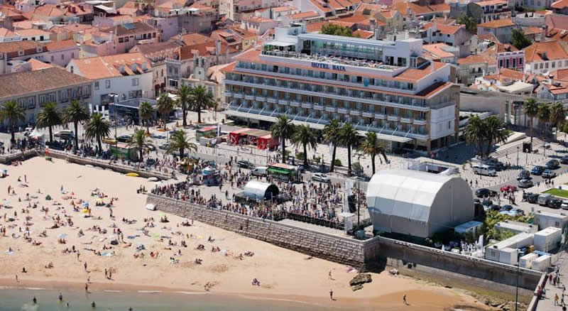Hotel Baia - Cascais ariel view of hotel baia and the beach